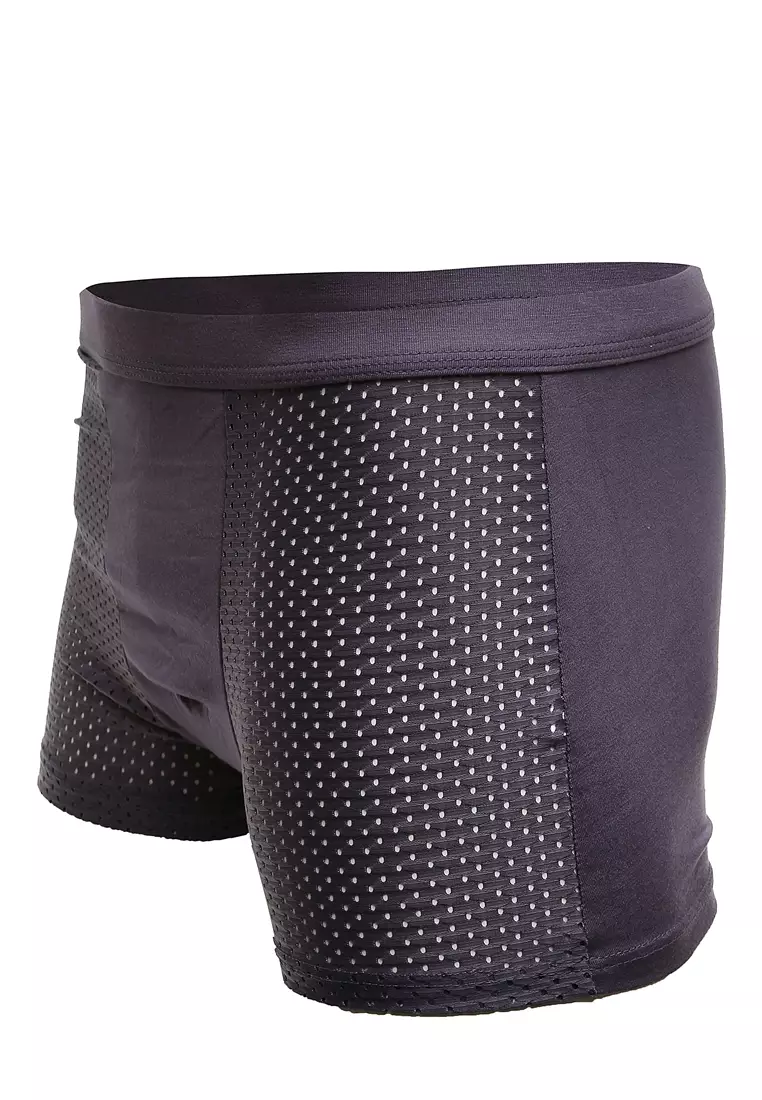 Jaymes Celana Dalam Boxer Brief Pria 4PCS Size XXXL Material Spandex Polyester ORIGINAL