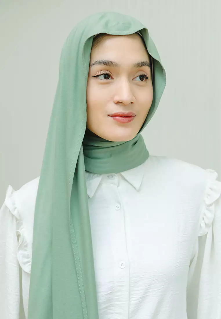 Tana Shawl Green Pastel