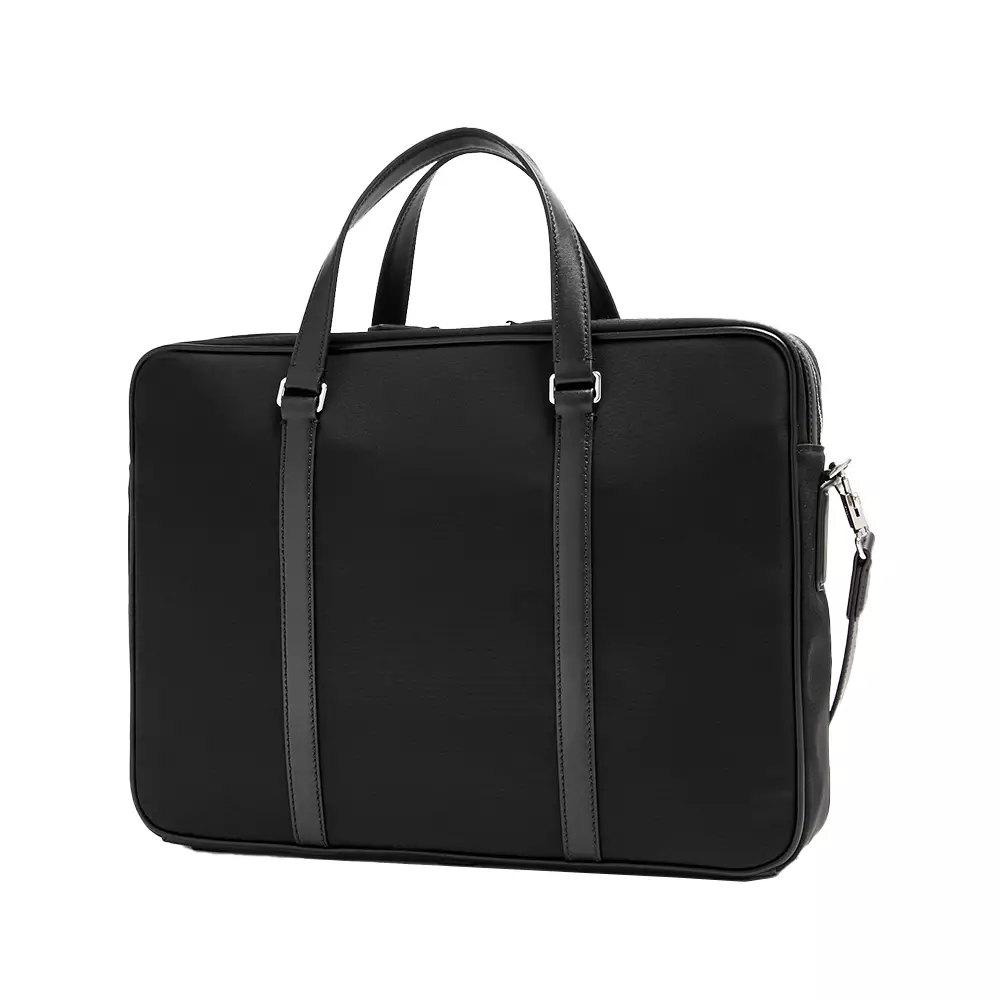 Code Nylon Briefcases Black Red