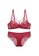 W.Excellence red Premium Red Lace Lingerie Set (Bra and Underwear) F7B85USD3F4DE5GS_1