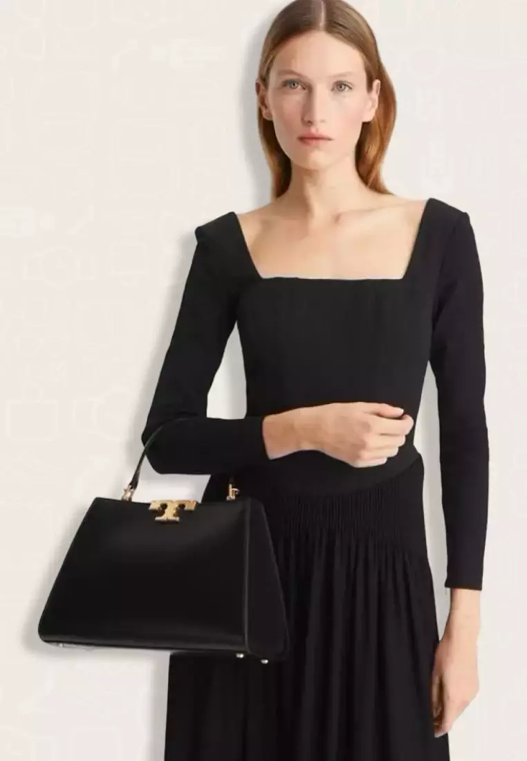 Tory Burch Eleanor Satchel Black