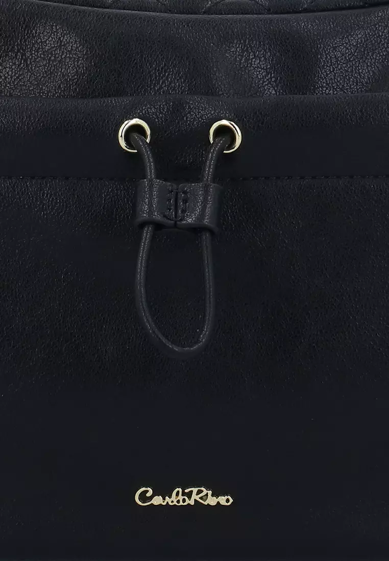 Harper Utility Shoulder Bag - Black