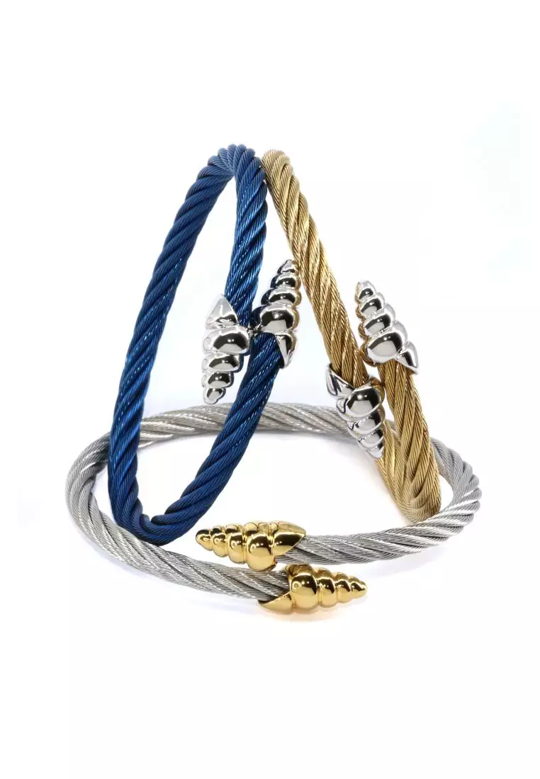 Celtic Coquille Bangle