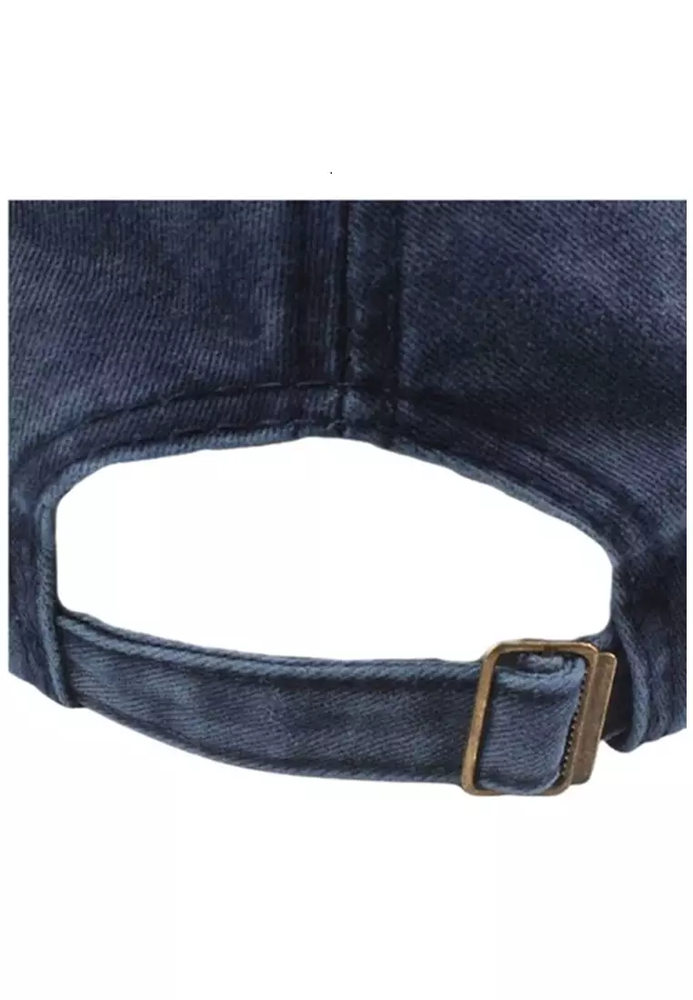 Bryan Topi Baseball Cap Snapback Model Shark Creative Design Material Cotton Polyester ORIGINAL - Navy