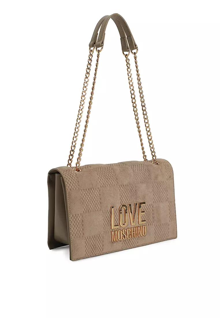Logo Lettering Shoulder Bag (nt)