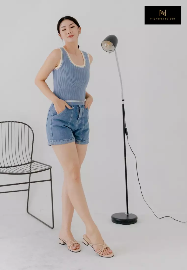 NIcholas Edison Heel Yafa Beige