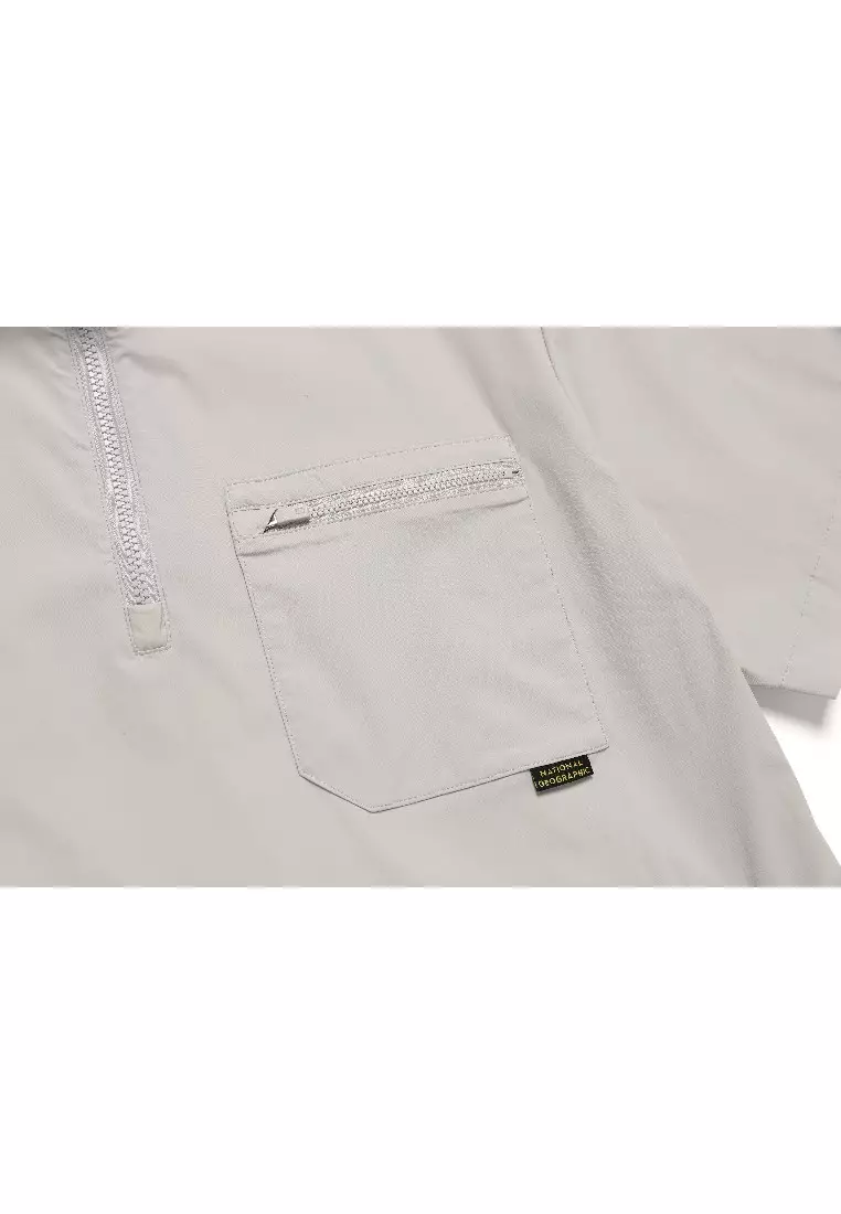 男女同款FIOTOS短袖Anorak輕便運動外套