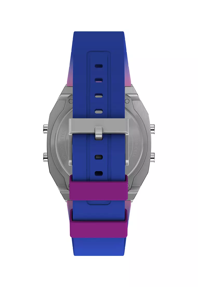 Timex Timex 80 Purple Resin Digital Digital Unisex Watch TW2V74600
