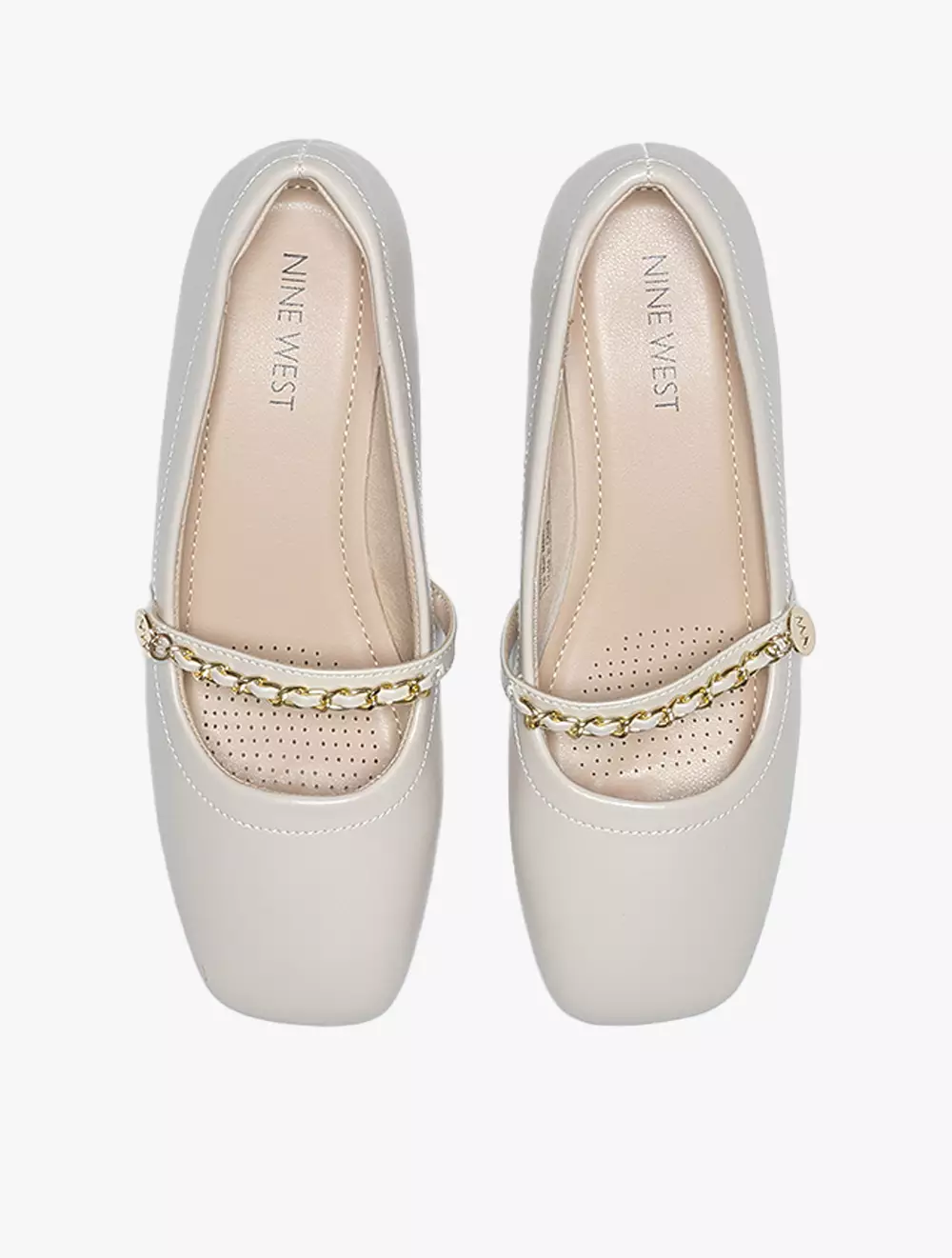 Payless Nine West Womens Linecia MJ Loafers - Off White_15