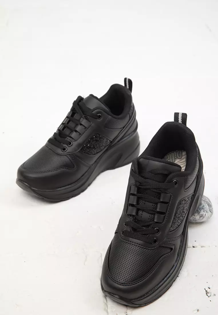 Women's Sneaker 19730 - Black Black