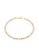 HABIB gold HABIB Oro Italia Piccolo Eilidh Gold Bracelet, 916 Gold 38F5AAC366BB36GS_3
