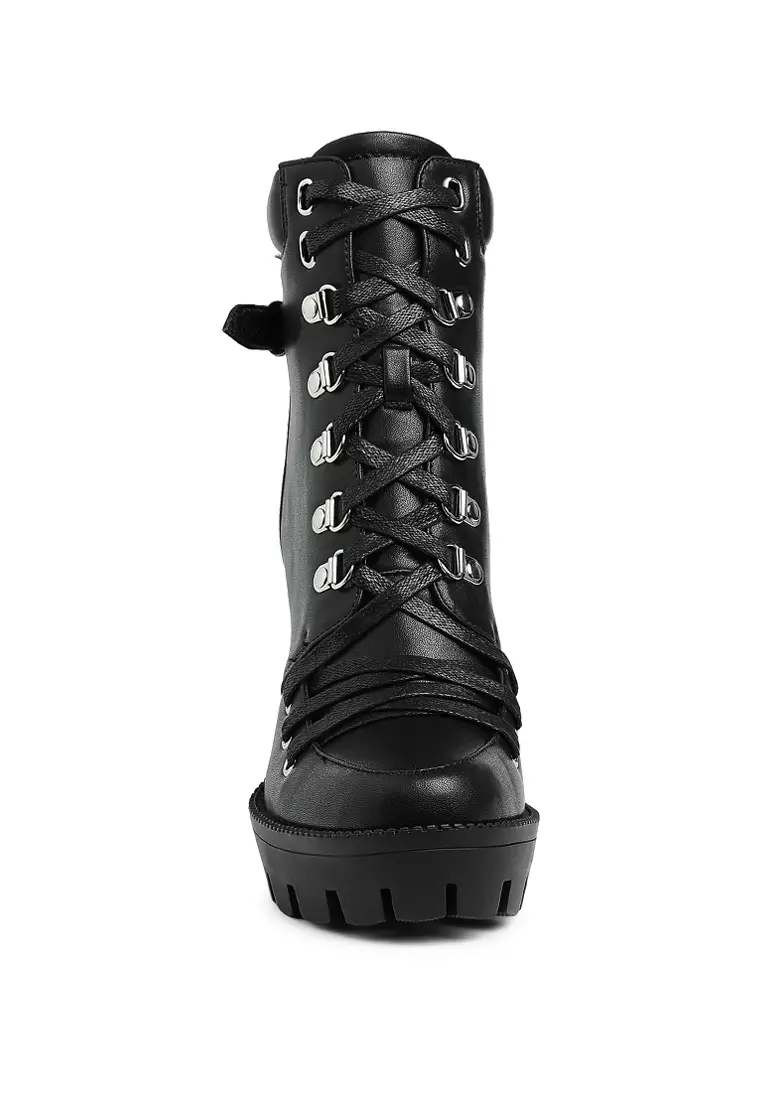 Lace up Combat Boots