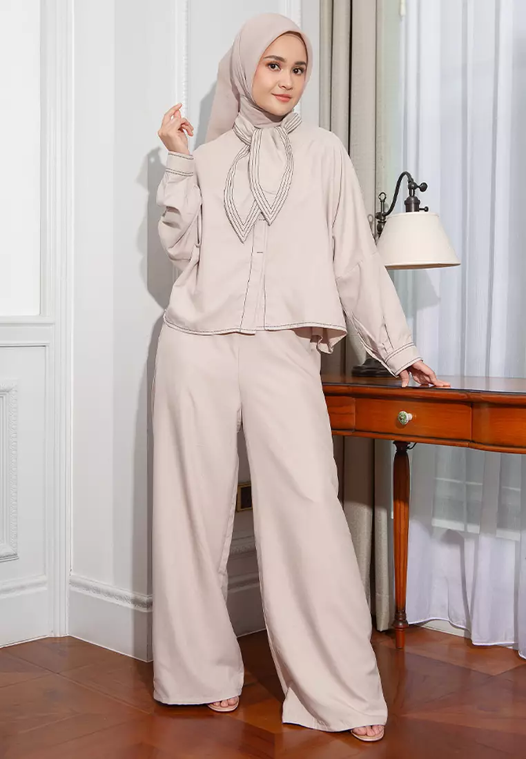 Ziudith Set Cream Almond