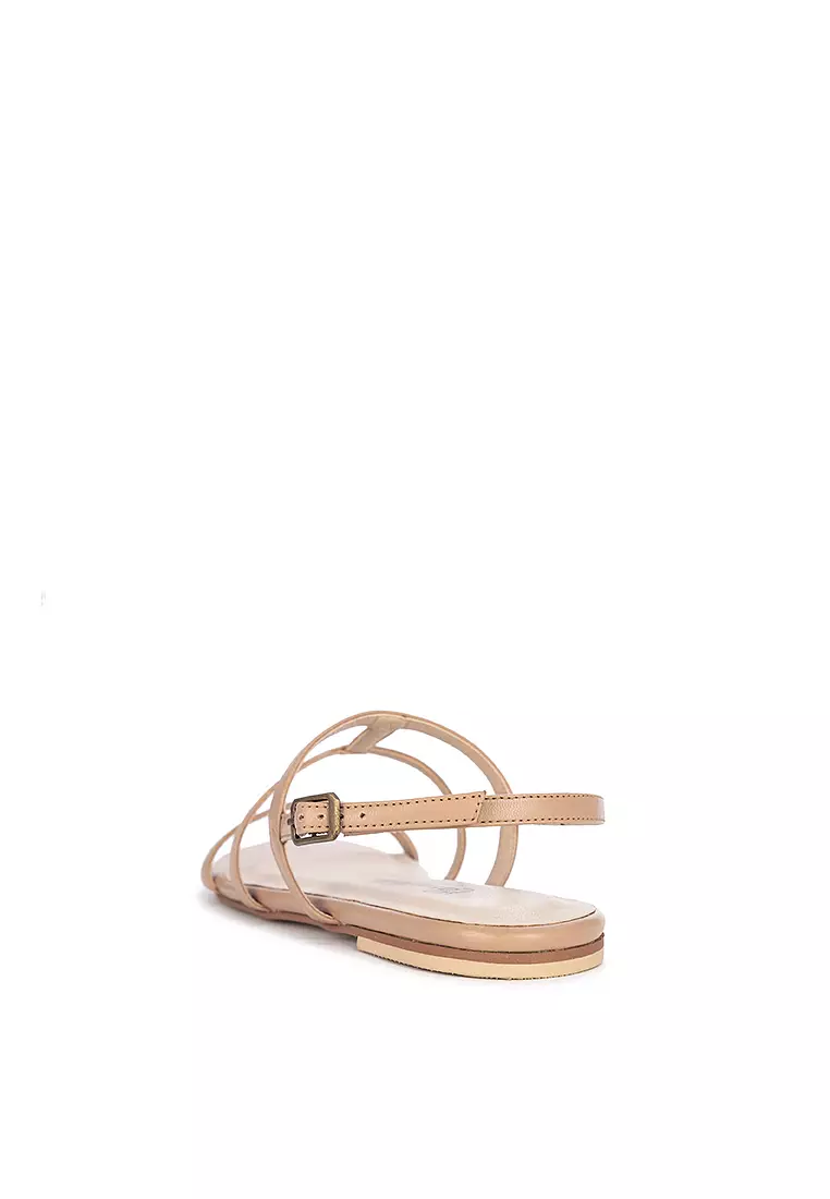 Strappy Flat Sandals