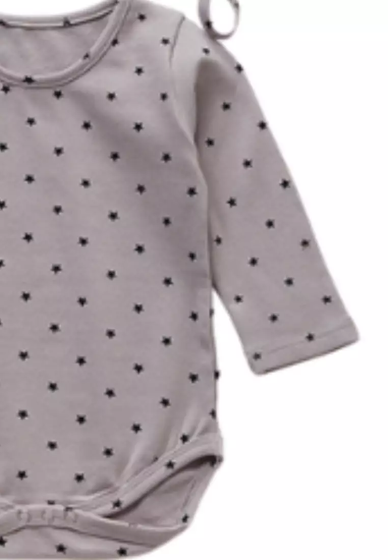 Starry Romper Set - Grey