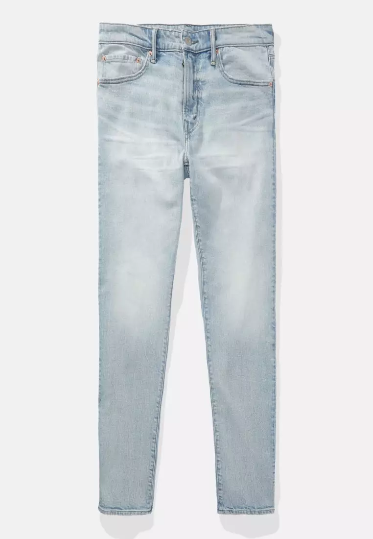 AE AirFlex+ Distressed Athletic Straight Jean