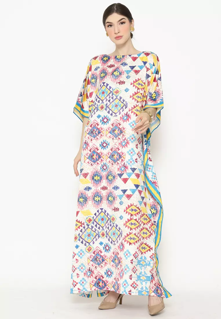 Kanzi Exclusive Short Sleeve Classic Kaftan