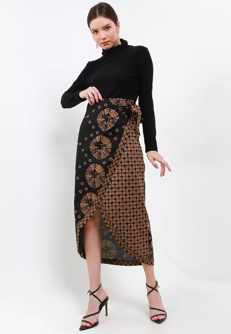 Skirt Long Sara Ikat Cut&Sew
