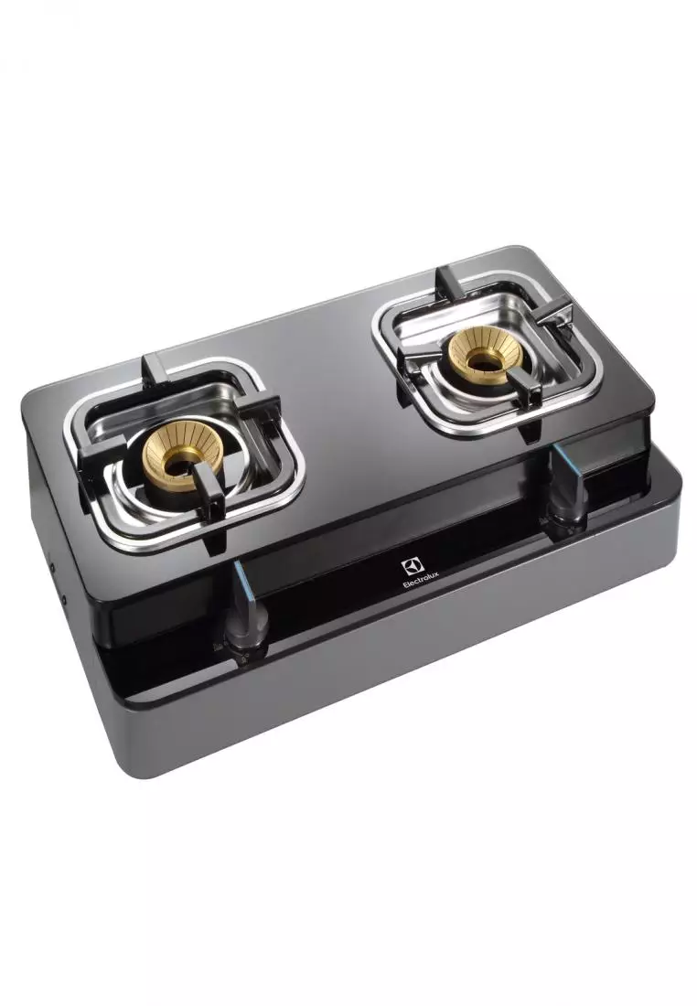Buy Electrolux 2Burner Glass Table Top Gas Cooker Black Safety Glass 2024 Online ZALORA