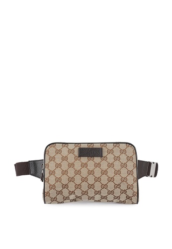 Gucci GC Canvas Belt Bag (nt) | ZALORA Malaysia