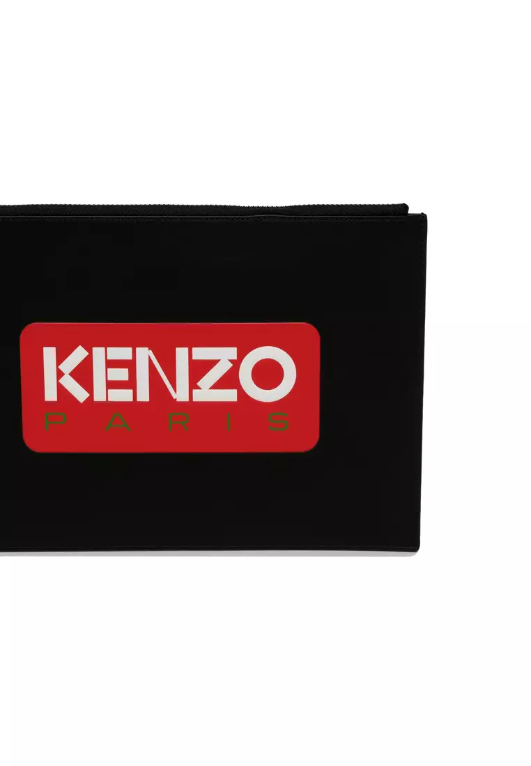 Kenzo hotsell clutch leather