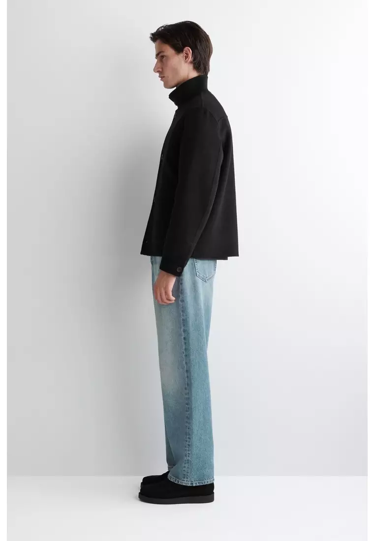 網上選購 COS DOUBLE-FACED WOOL FUNNEL NECK JACKET 2026 系列 | ZALORA香港