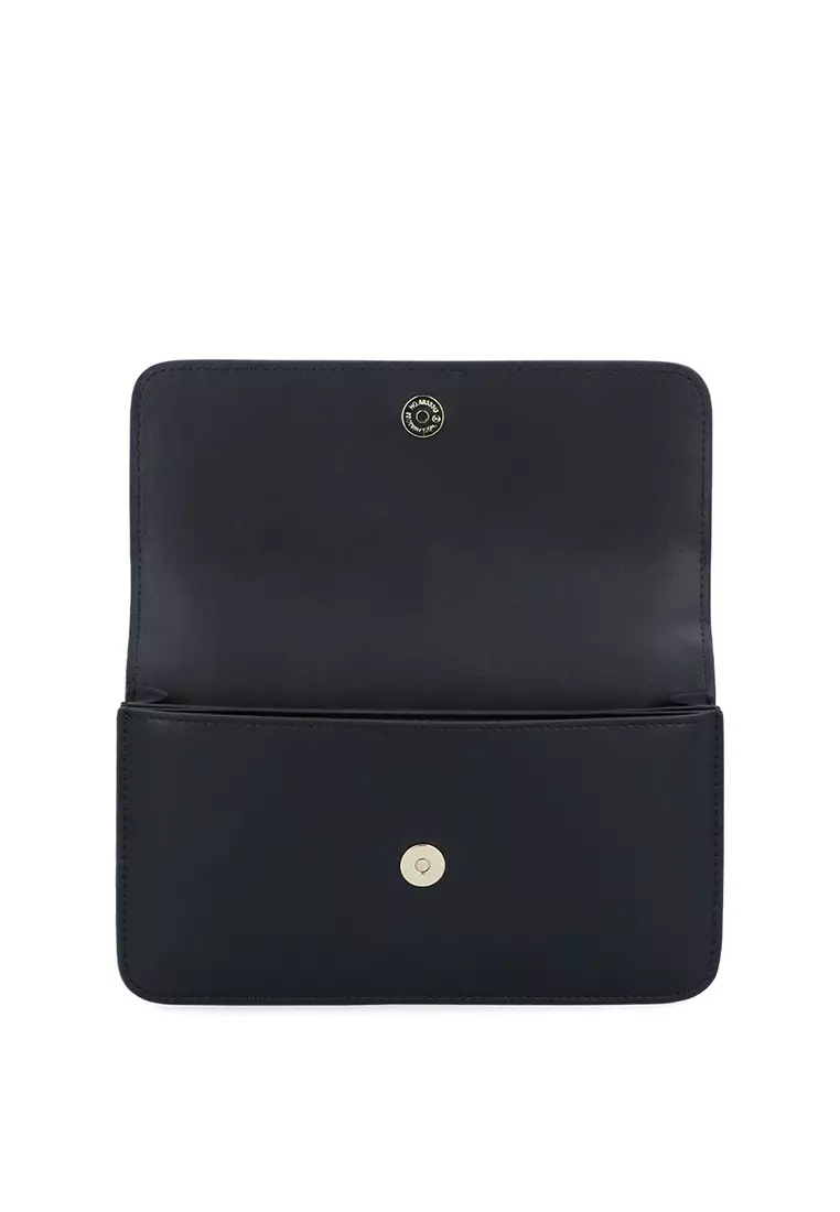 Elise Minimalist Wristlet - Black
