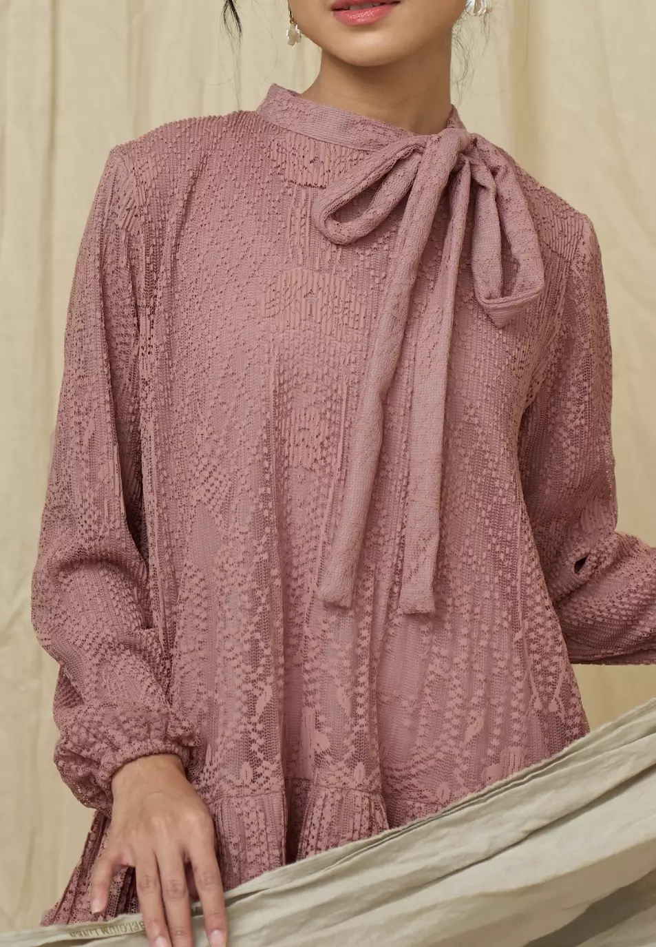 Willow Blouse - Dusty Rose