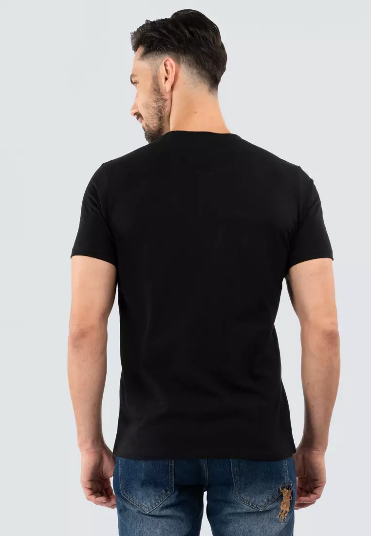 Polo Haus - Men’s Regular Fit Basic T-Shirt MKVSV009
