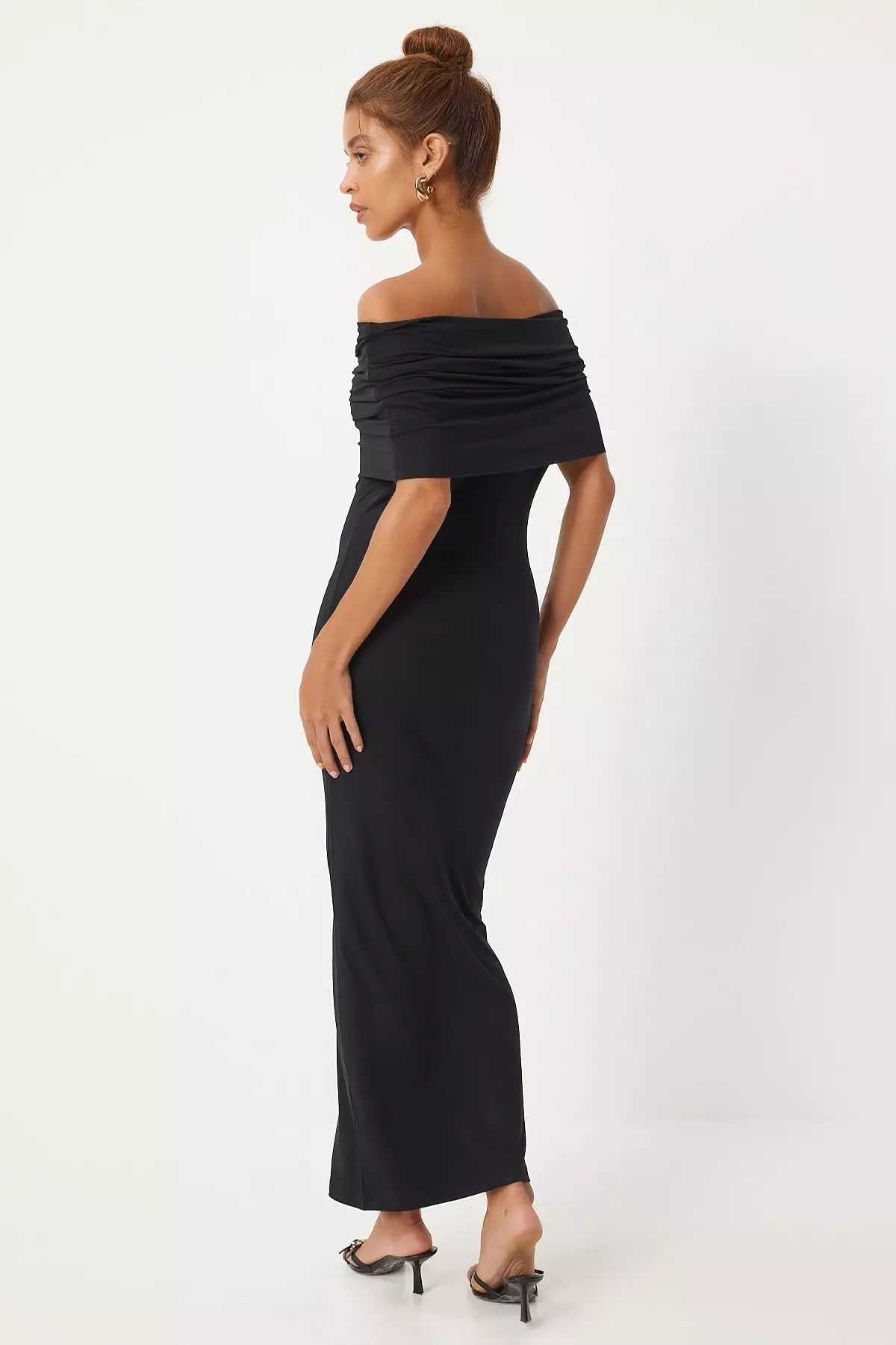 Off Shoulder Maxi Dress