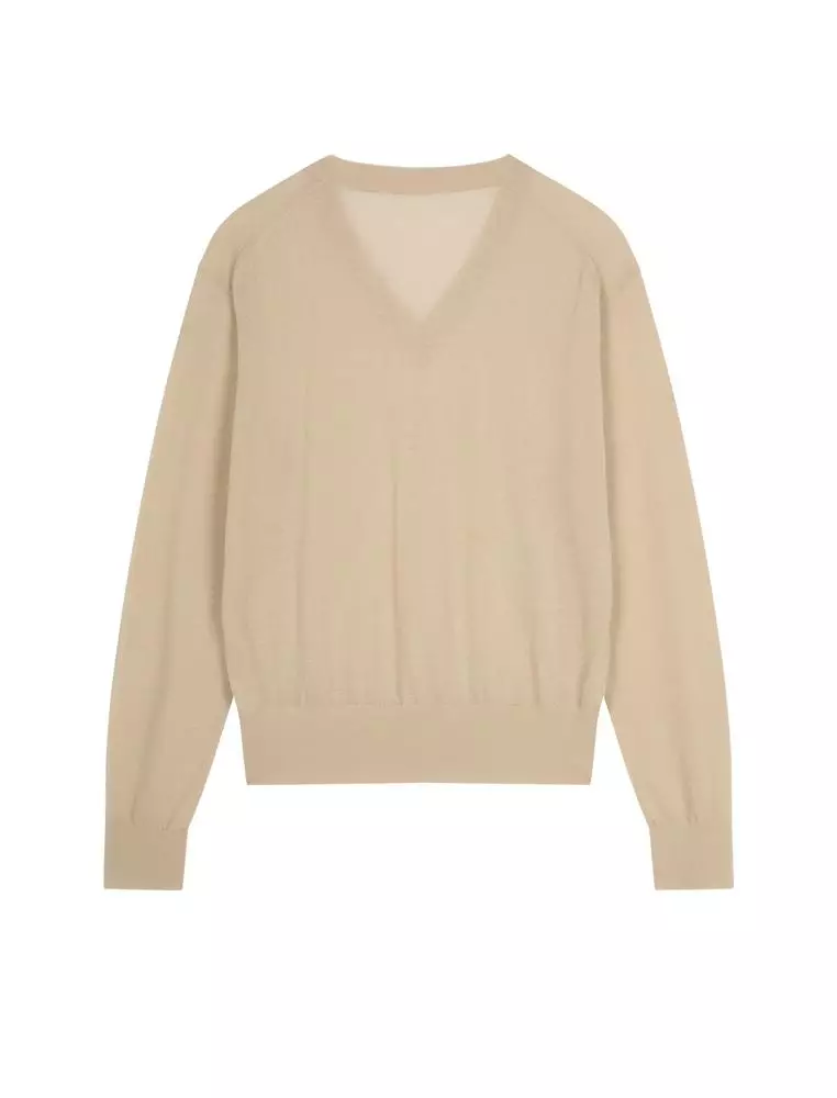   Long Sleeve Pullover Knit Sweater