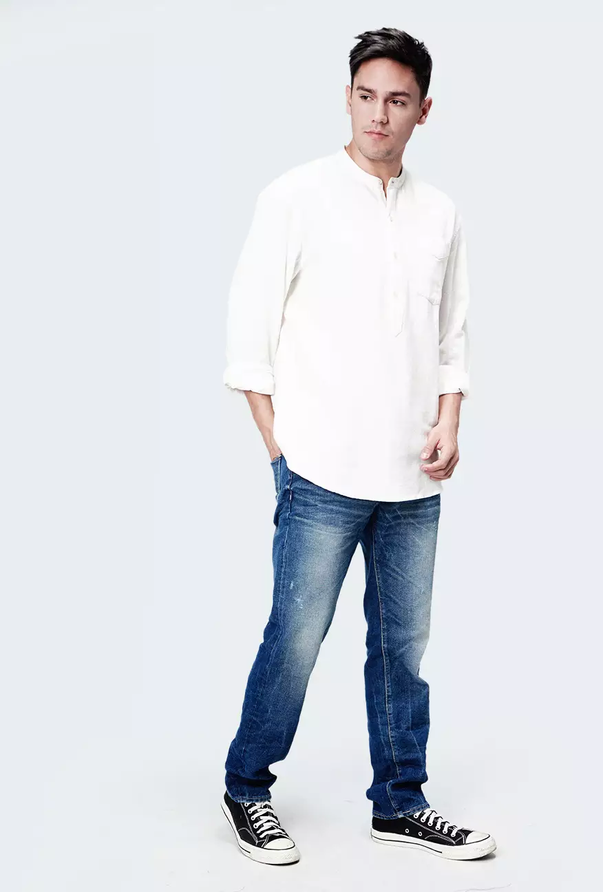 Kemeja Koko Pria Thermal