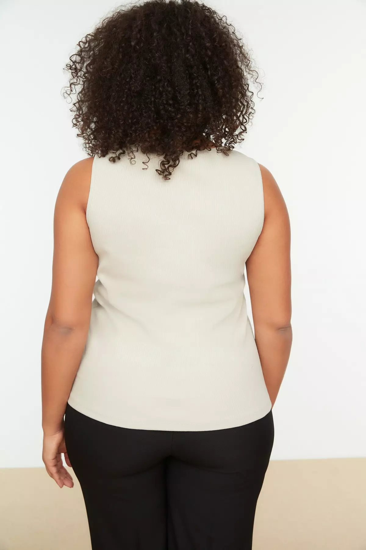 Plus Size Square Neck Tank Top