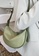 Lara green Women's Plain PU Leather Zipper Crossbody Bag Shoulder Bag - Green 2B1F4AC0C1D7DCGS_4