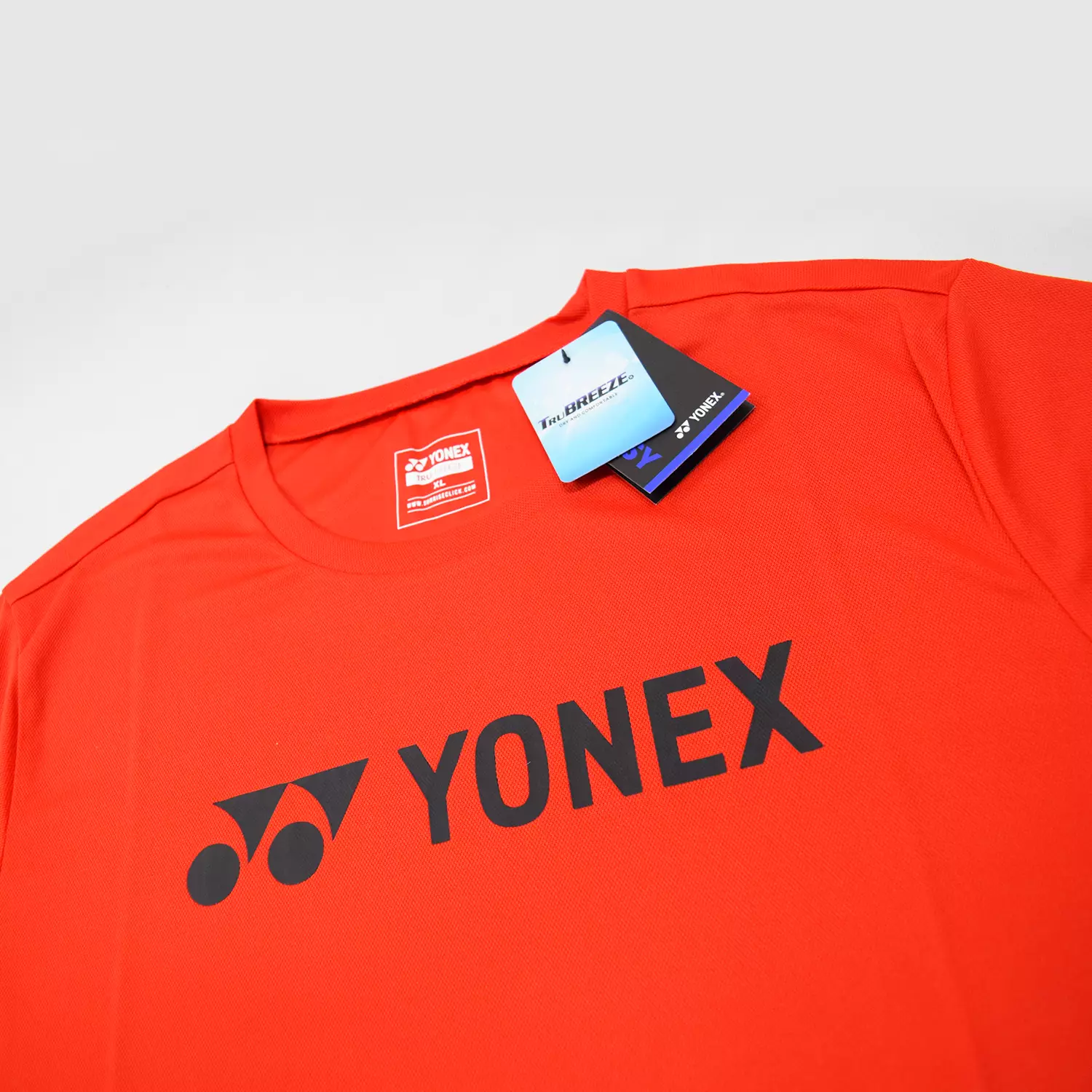 Baju Yonex RM-P064-2527-EASY23 Fiery Red/Jet Black