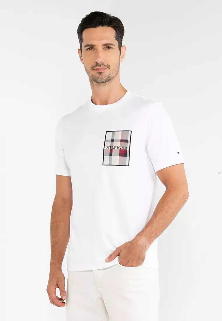 Slim Fit Flag Monotype T-Shirt