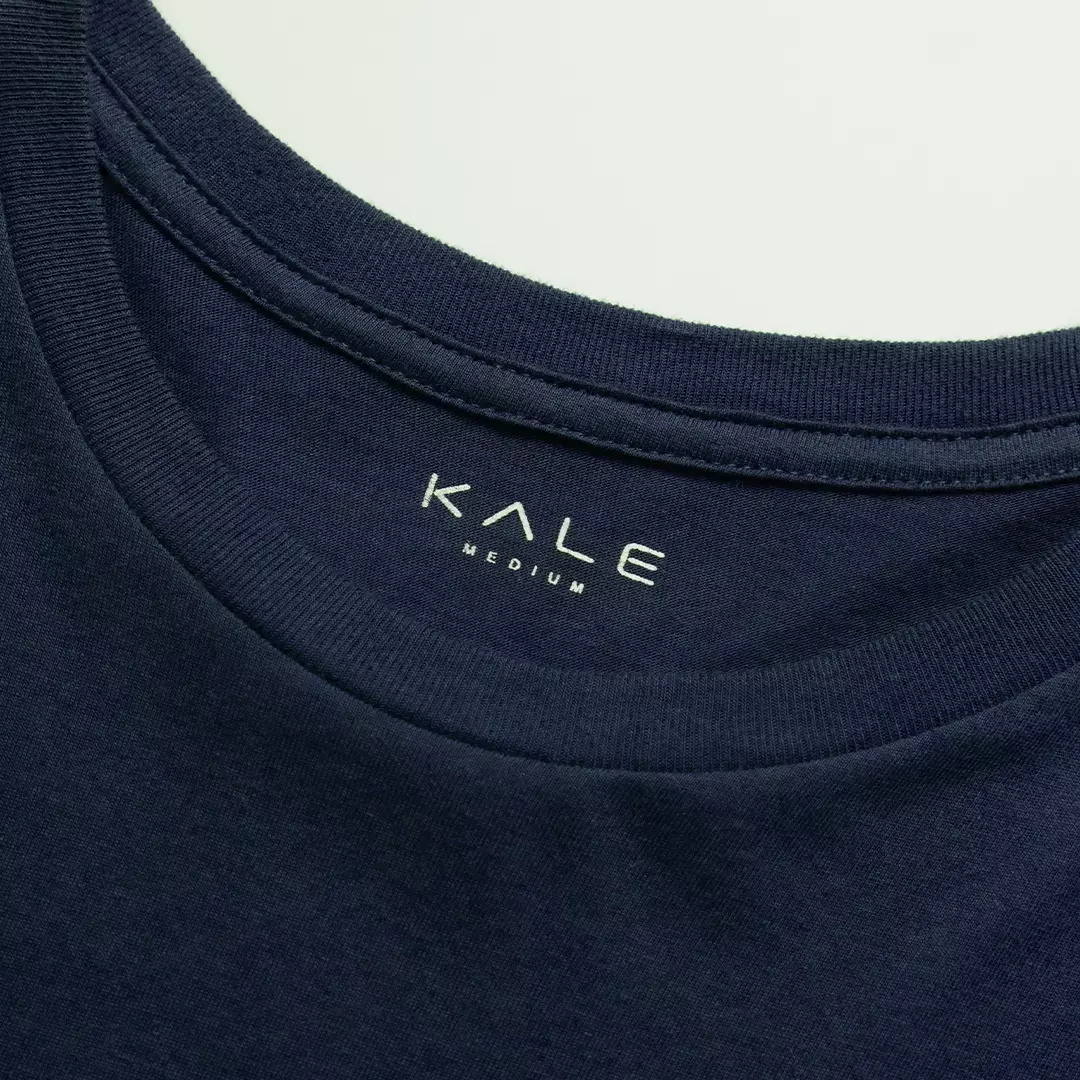 Kale Nathan Navy / Kaos Lengan Pendek Pria / T-shirt Pria