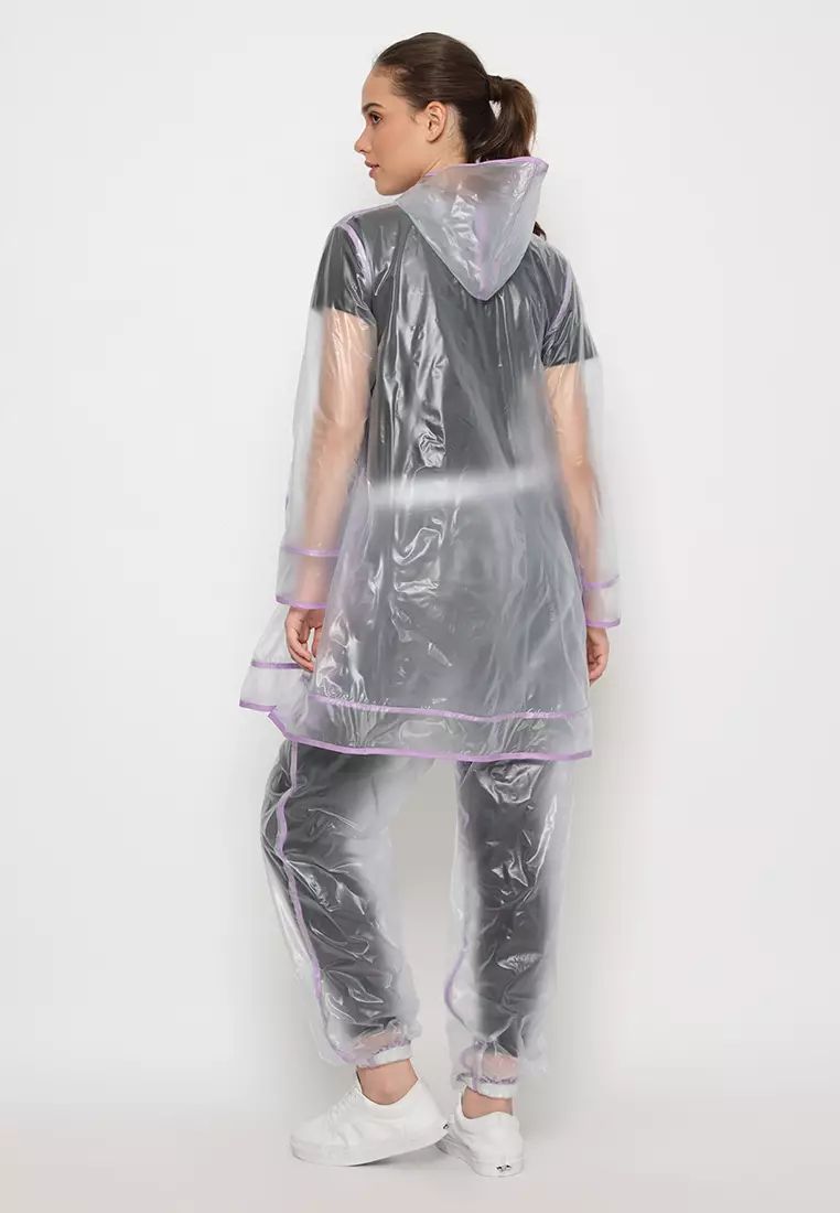 Qara Raincoat Purple