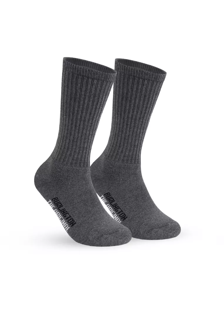 Men's Cotton Thick Sports Crew Socks 3 pairs in a pack 0250