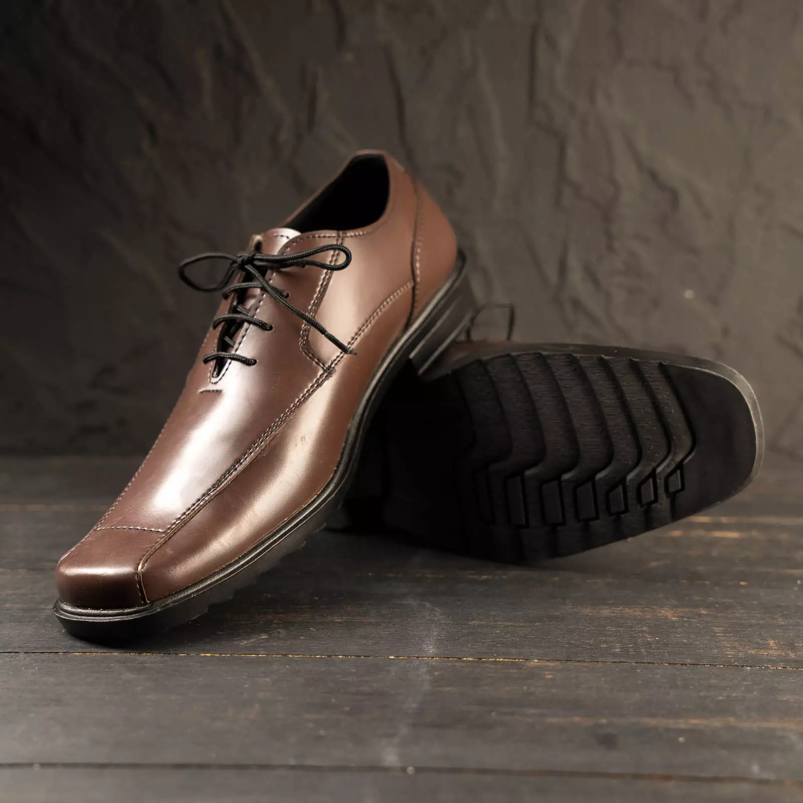 PAULMAY - Sepatu Formal Casual Pria Wina 76 Brown