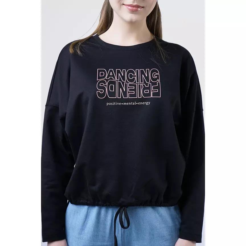 Sweater Wanita Geza Black