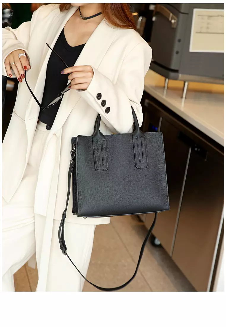 Full-Grain Leather Tote Bag