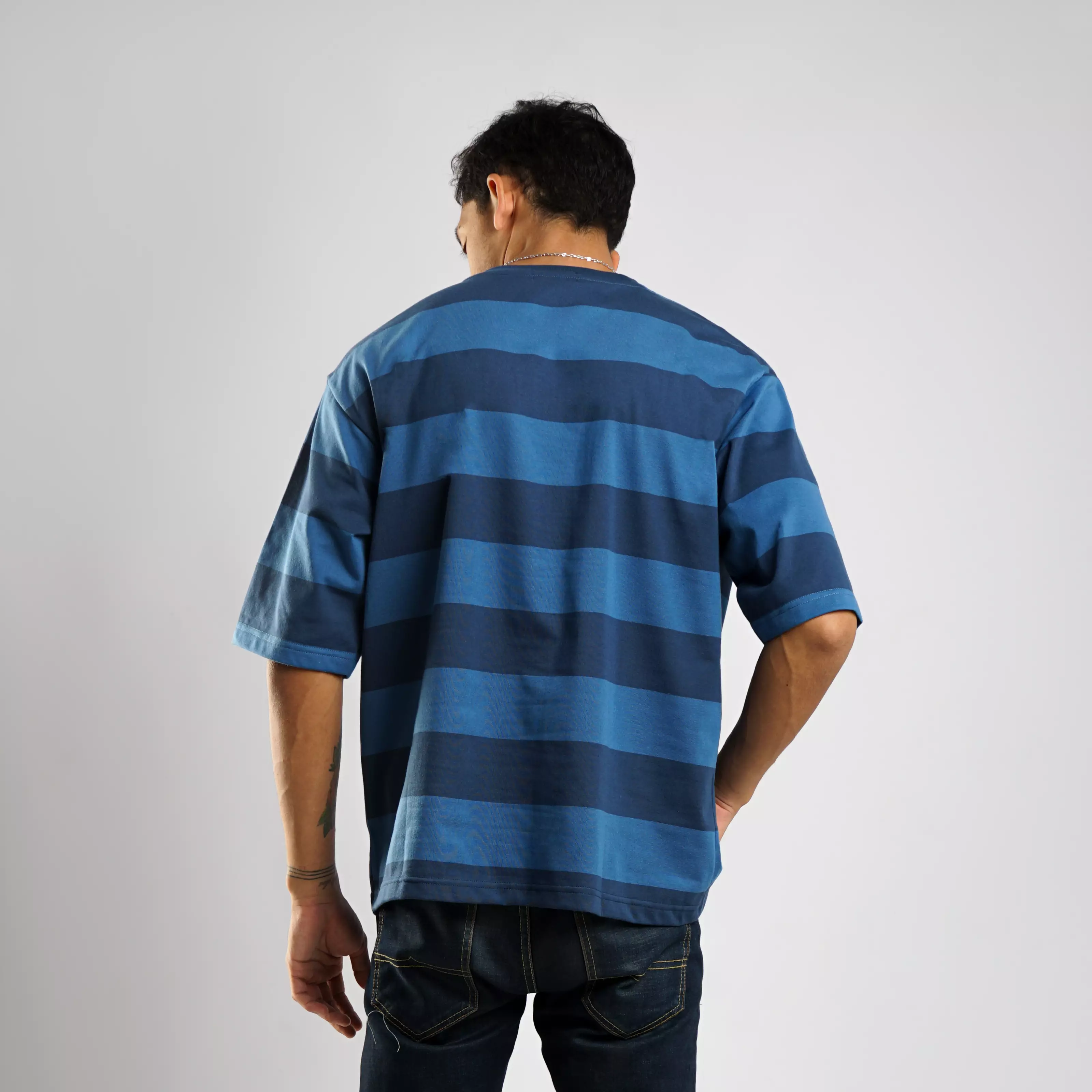 MATSUDA Kaos Oversize 20s Stripe Heavyweight Maebashi