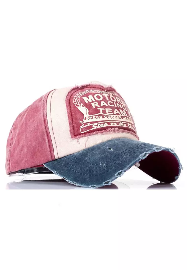 Topi Baseball Snapback Motors Racing Team Material Cotton ORIGINAL