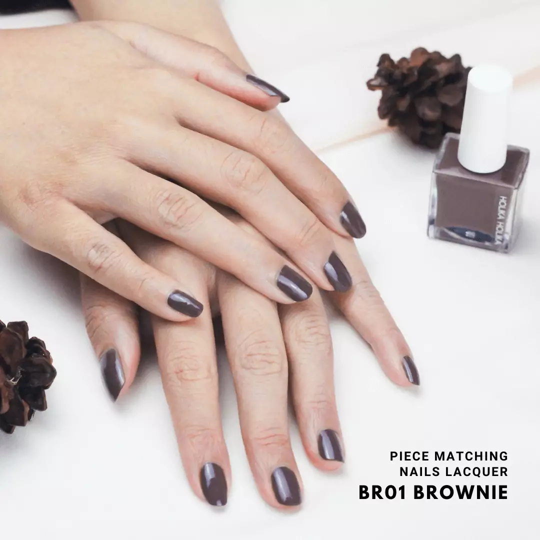 Holika Holika Piece Matching Nails Lacquer - BR01 Brownie
