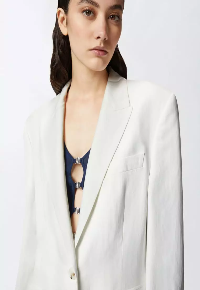 Buy Pinko Single button blazer jacket 2025 Online | ZALORA