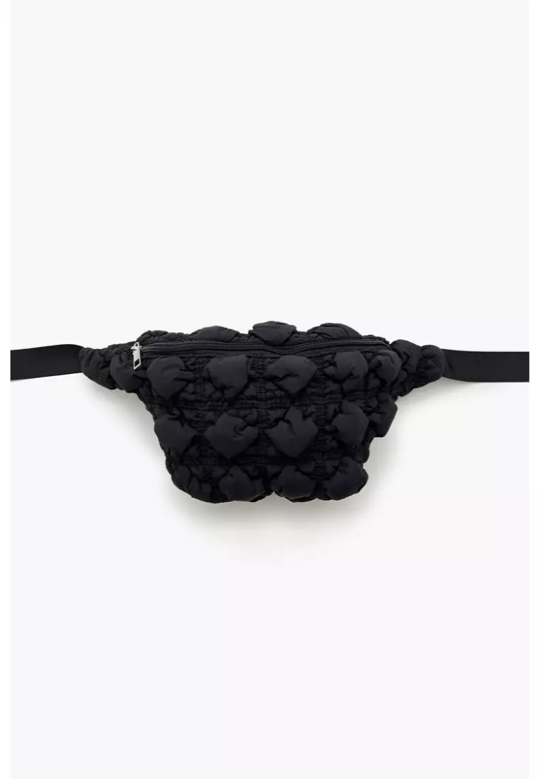 Forever 21 black fanny pack clearance