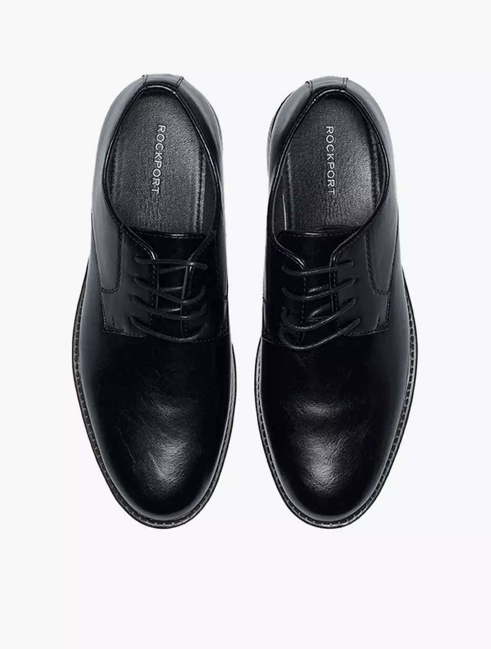 Payless Rockport Mens Rayner Pantofel - Black_01