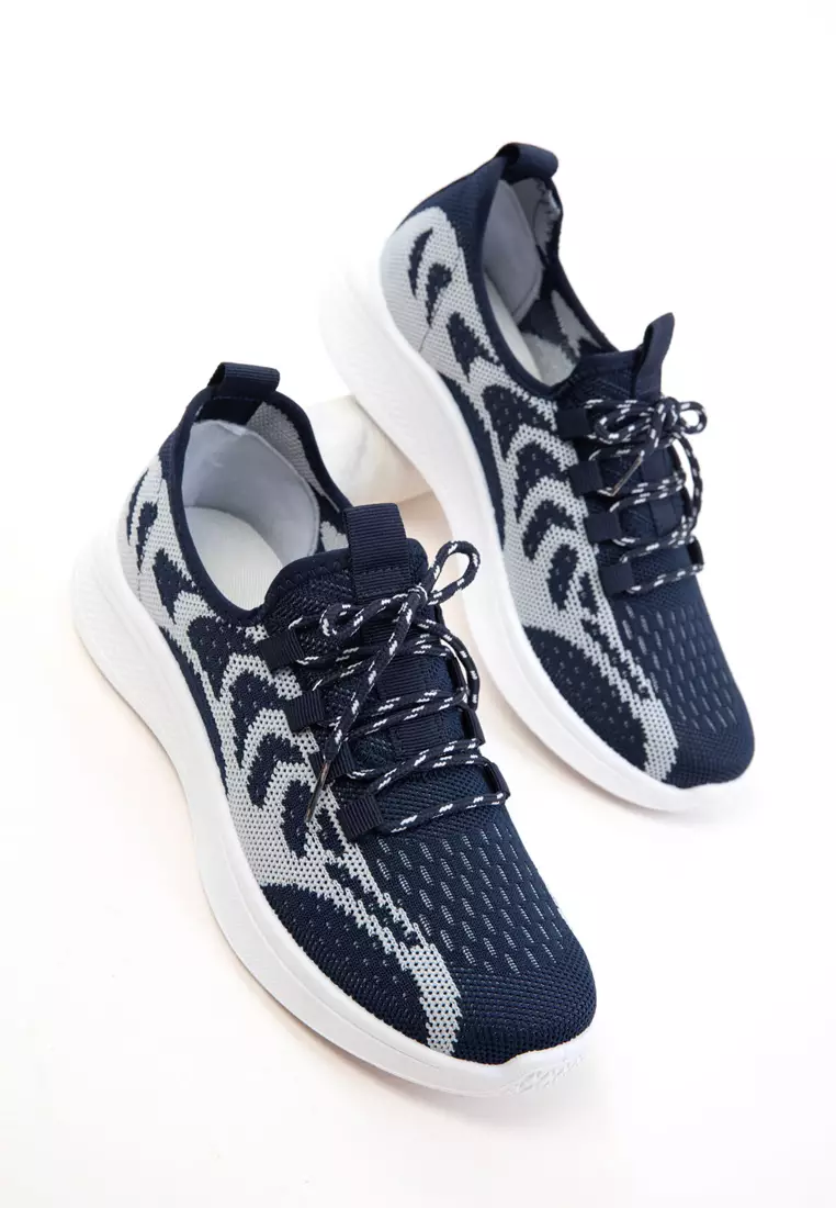Navy Blue-Ice Women's Sneaker 20718