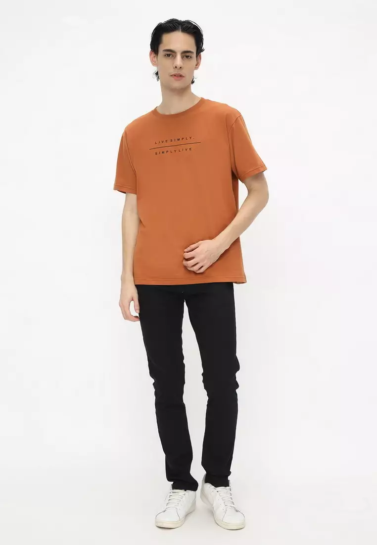 NX T-Shirt Cotton Combed Tebal Pria 207470031